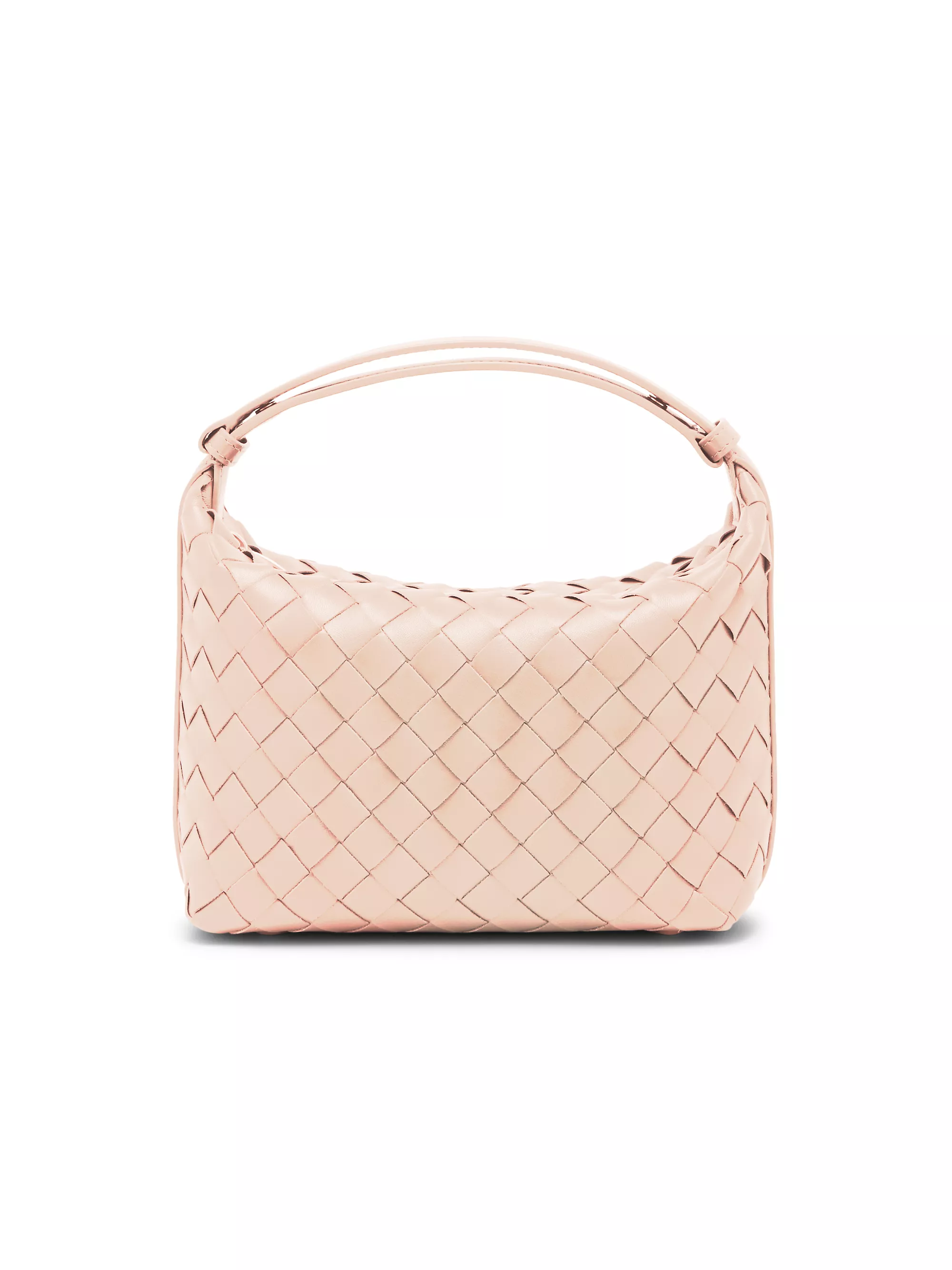 Mini Wallace Leather Top-Handle Bag