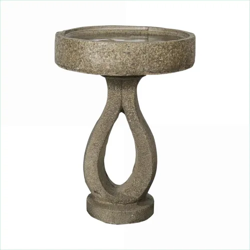 Modern Concrete Bird Bath