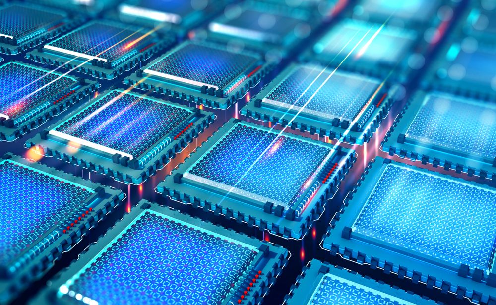 Quantum computing chips