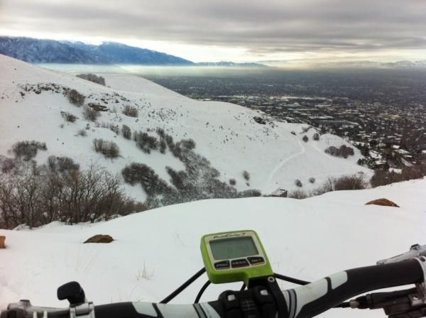 One thing is for sure, you don't need to be looking at your SRM when riding on snow and ice&hellip;