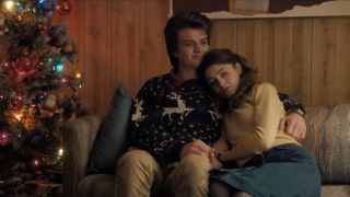 Joe Keery and Natalia Dyer as Steve and Nancy in Stranger Things