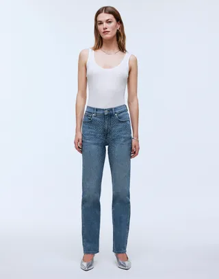 Limited-Edition Drop: The Rhinestone '90s Straight Jean