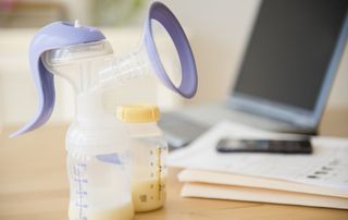 breastfeeding mums express milk toilets work