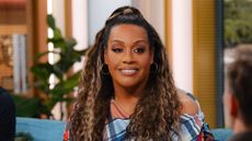 Alison Hammond in check outfit