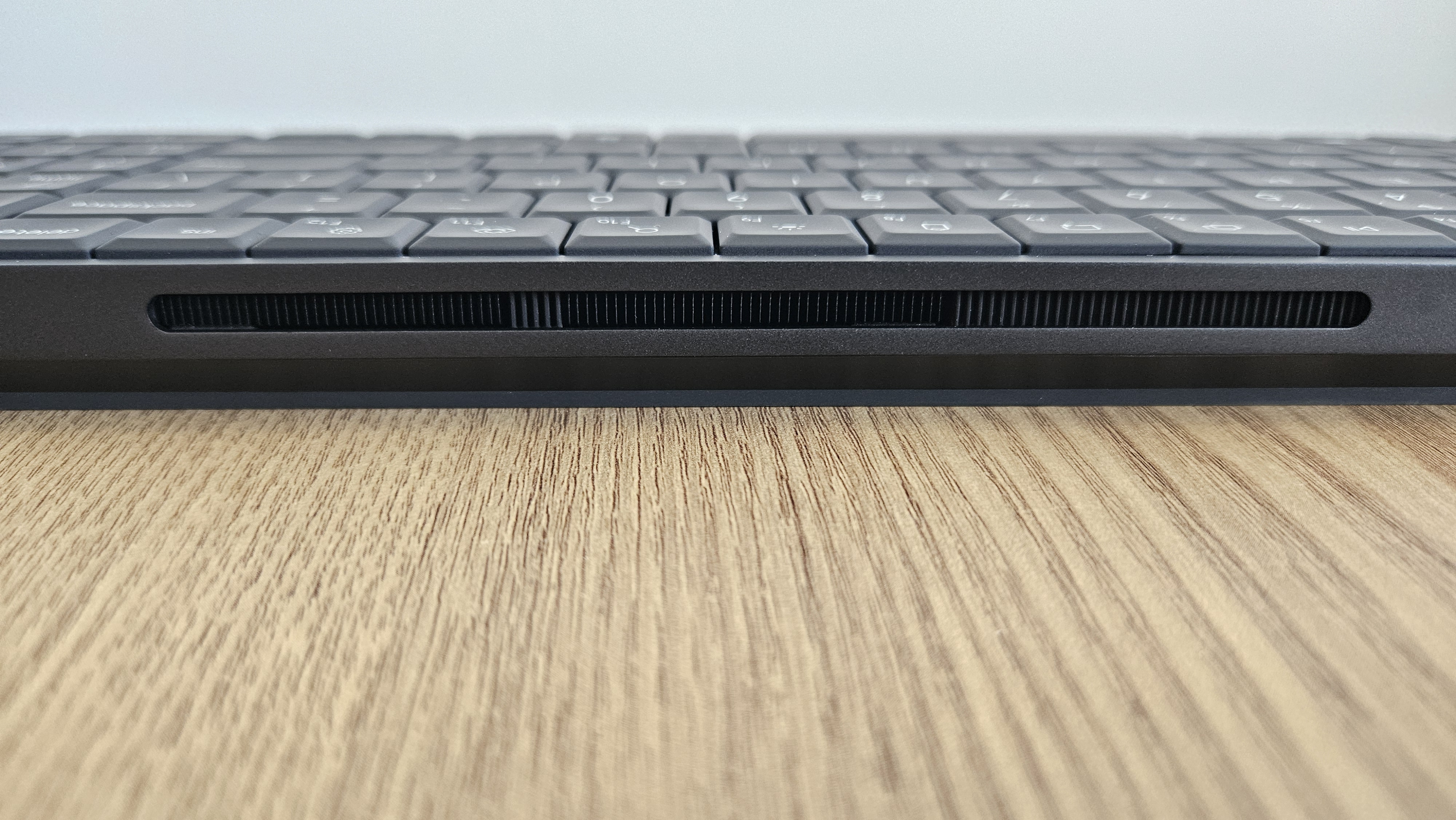 The HP EliteBoard G1a on a desk