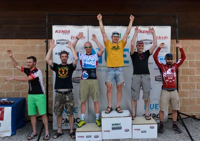 100 Mile Single Speed Podium