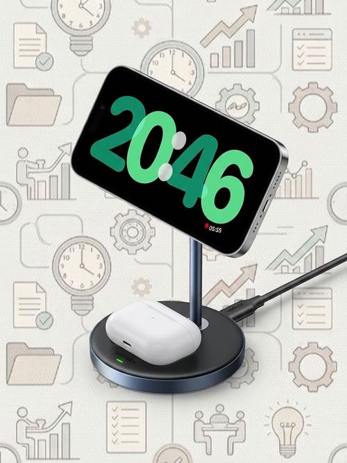 2-In-1 Qi Magflow Charging Stand