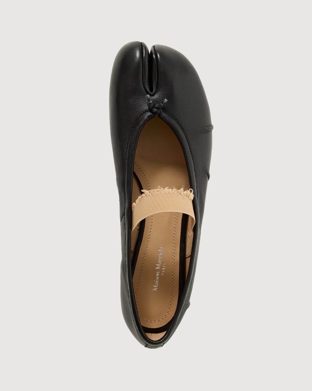 Tabi Split-Toe Leather Ballet Flats