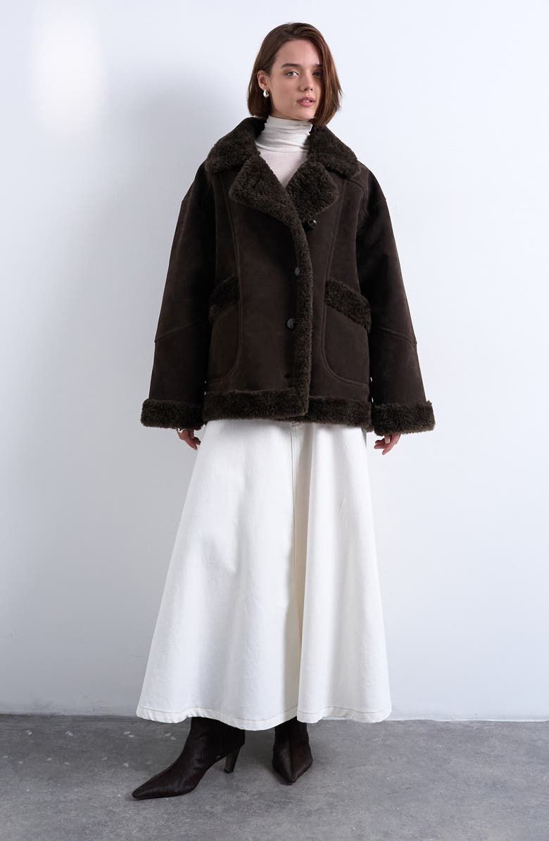 Faux Fur Oversize Jacket