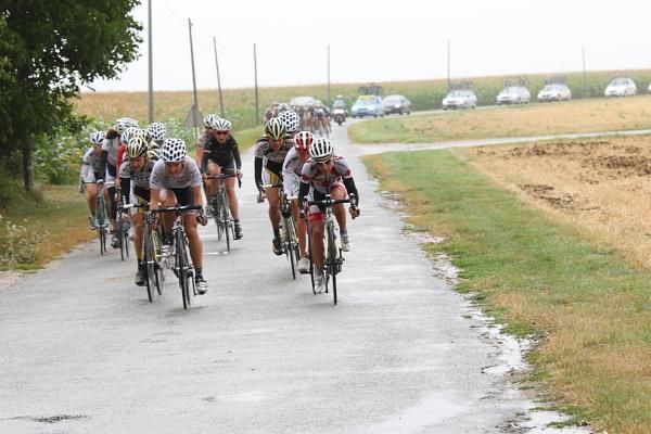The break has just formed and over a minute gap was quickly gained.