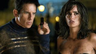 Ben Stiller and Penelope Cruz as Derek Zoolander and Valentina Valencia in Zoolander 2