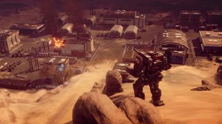 Missions are scaled at four player-controlled mechs, plus AI vehicles that you may have to guard.