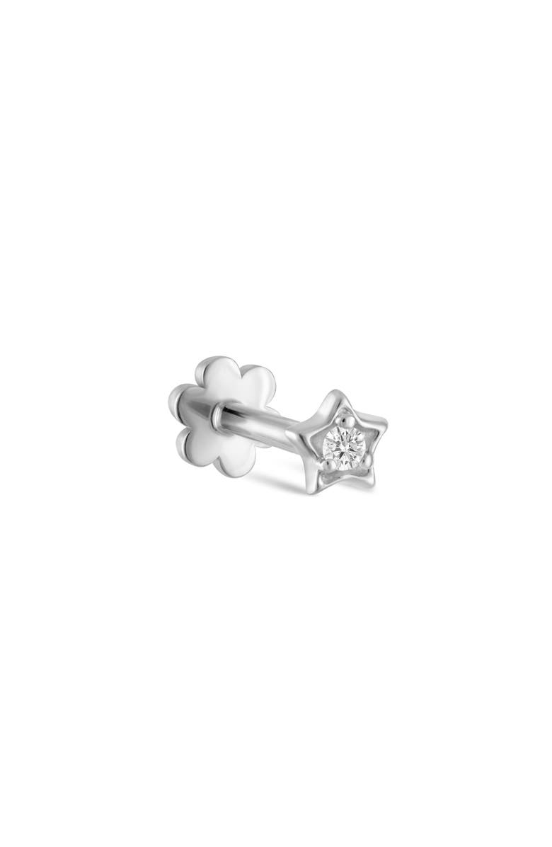 Diamond Solitaire Single Stud Earring