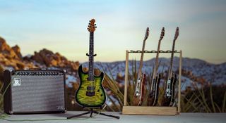 Ernie Ball Music Man Sabre Gator Green