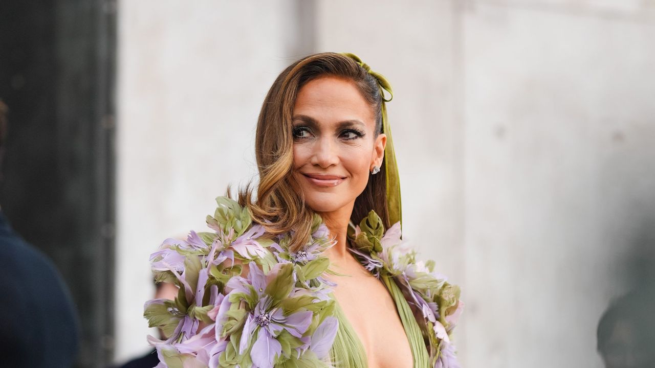 Jennifer Lopez attends Paris Fashion Week in 2024