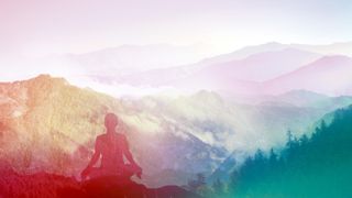 Yoga in Himalayas