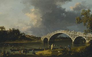 A View of Walton Bridge, Canaletto (Giovanni Antonio Canal)