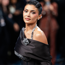 Kylie Jenner attends the 2025 Met Gala Celebrating "Superfine: Tailoring Black Style" at Metropolitan Museum of Art on May 05, 2025 in New York City