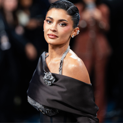 Kylie Jenner attends the 2025 Met Gala Celebrating "Superfine: Tailoring Black Style" at Metropolitan Museum of Art on May 05, 2025 in New York City