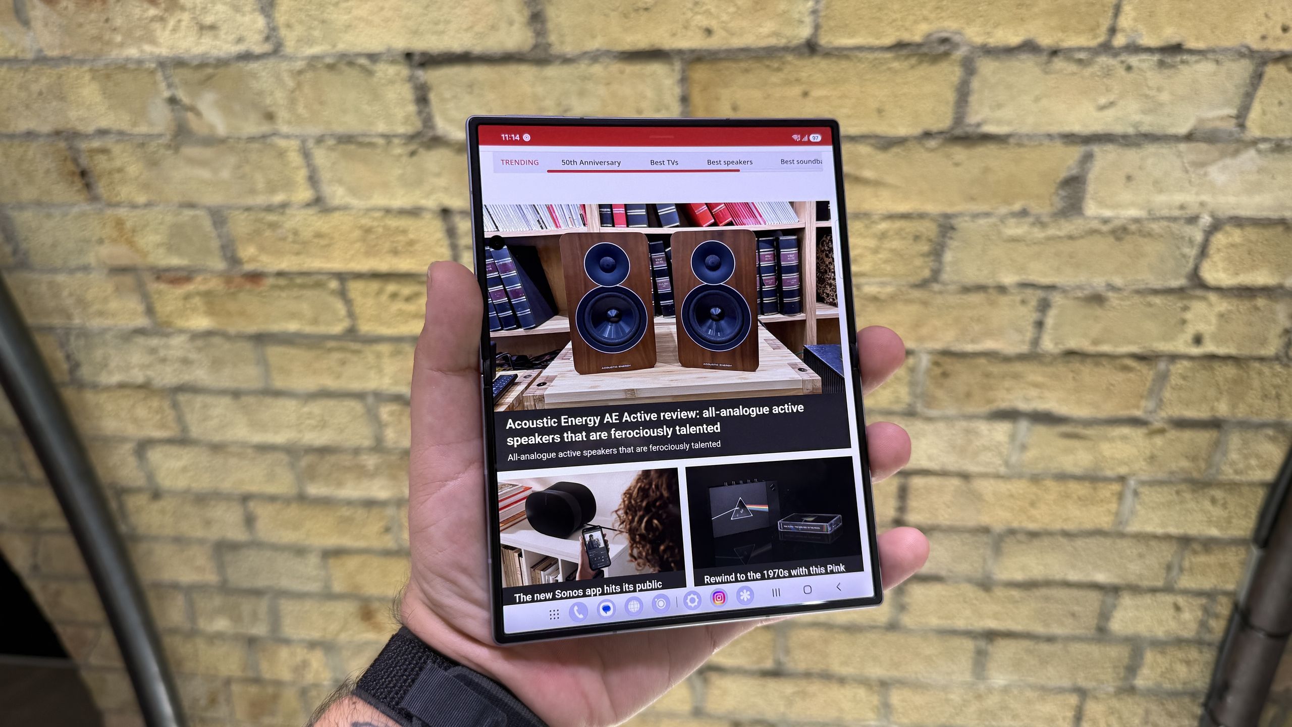 Hands on: I tried Samsung's new foldable phones early, and I wasn't expecting to like the "cheaper" one this much