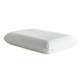 A memory foam pillow