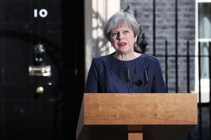 British Prime Minister Theresa May calls snap elections