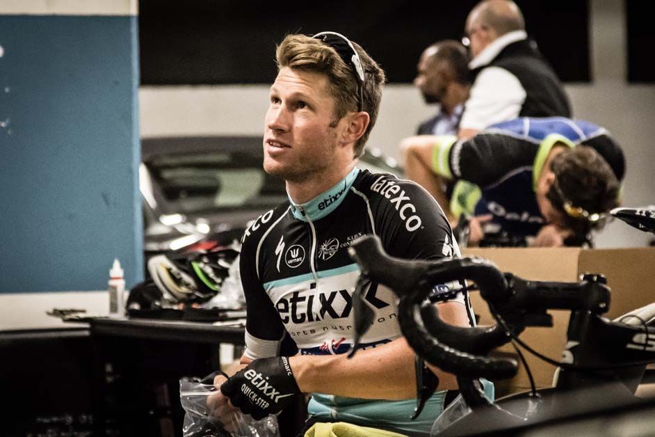 Mark Renshaw gets ready for the ride