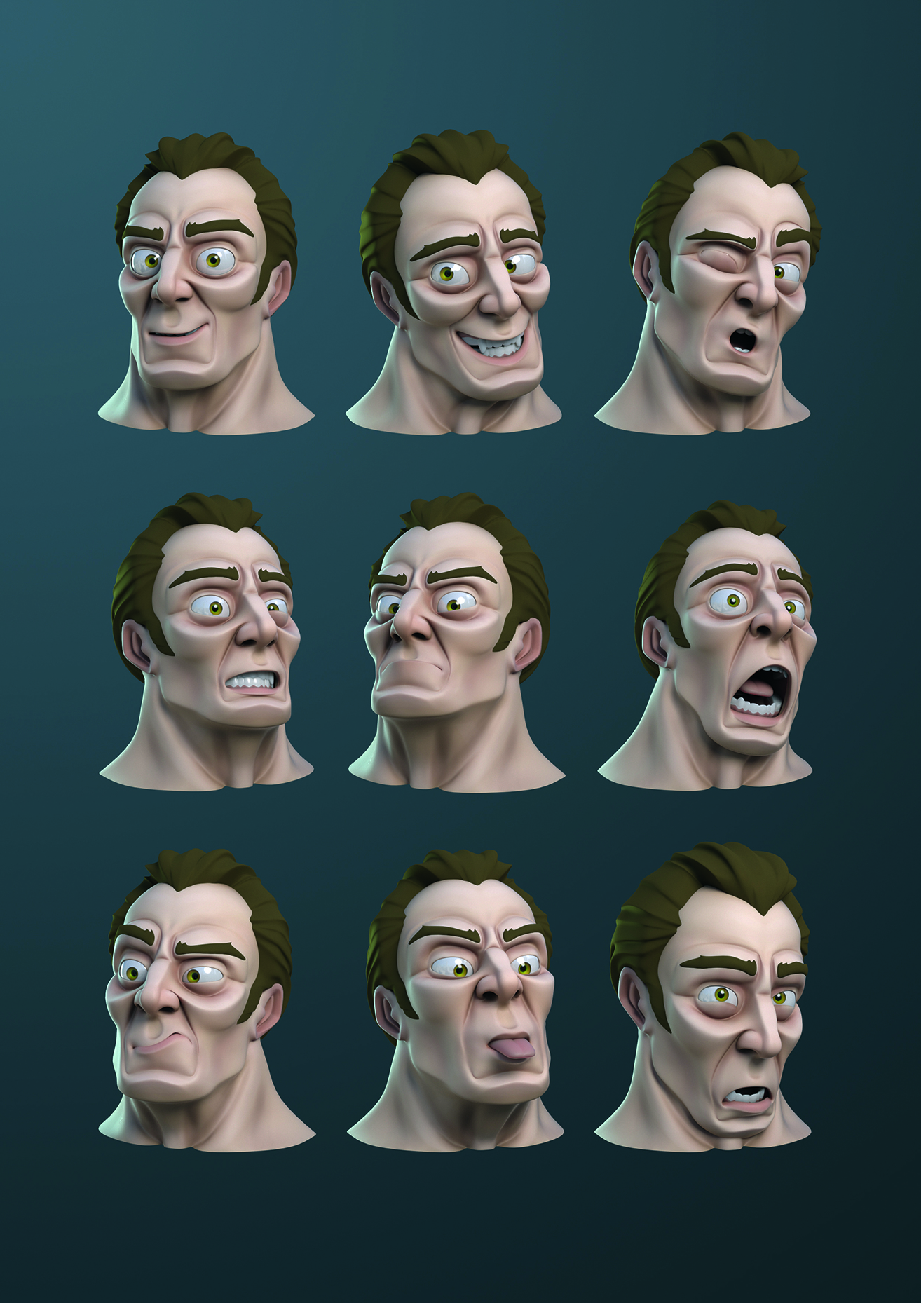 How to create blendshapes for 3D animation