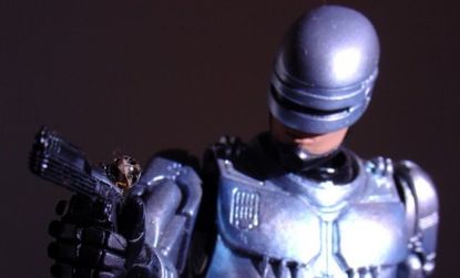 RoboCop saved a fictionalized, crime-ridden Detroit in the 1987 eponymous movie, so why can't a statue of the hero robot help the troubled city today?