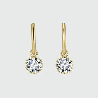 Heavenly London The Silver & Moissanite Earrings