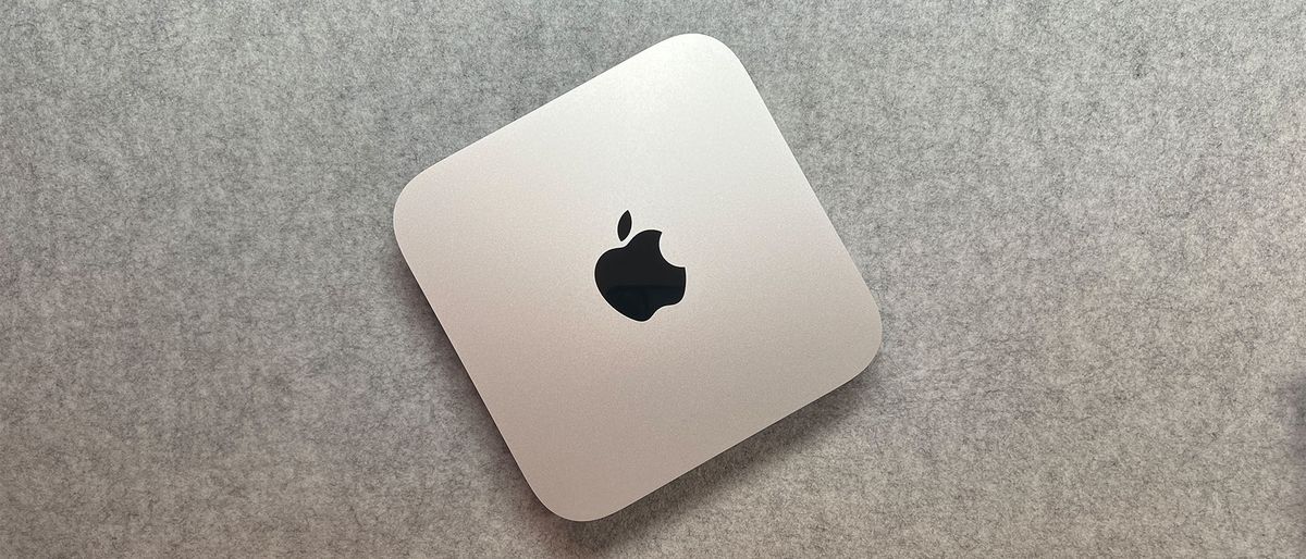 The Mac Mini Pro M2 is mini pc. It&#039;s a thin, square shape with rounded corners (20 x 20 x 3.5 cm). It&#039;s silver in color and has the Apple logo in the center of it (a black apple with a bite taken out of it).