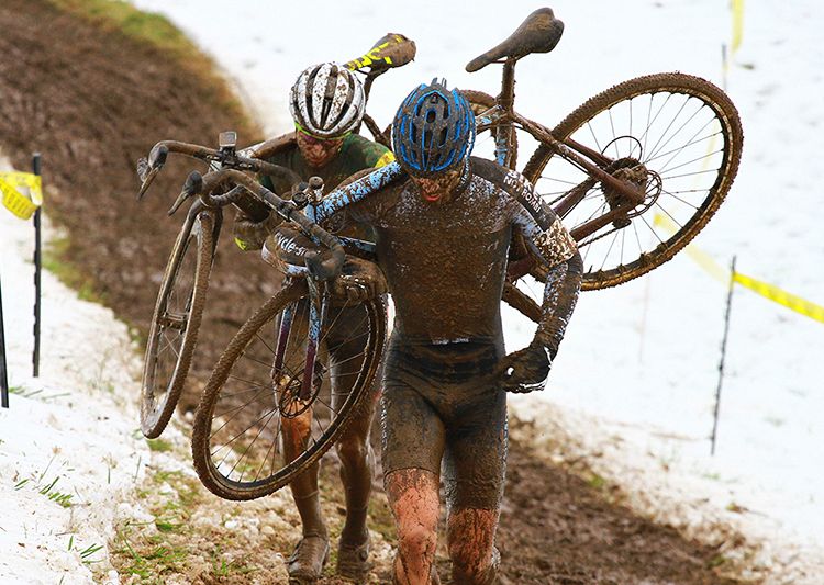 It was tough out there
