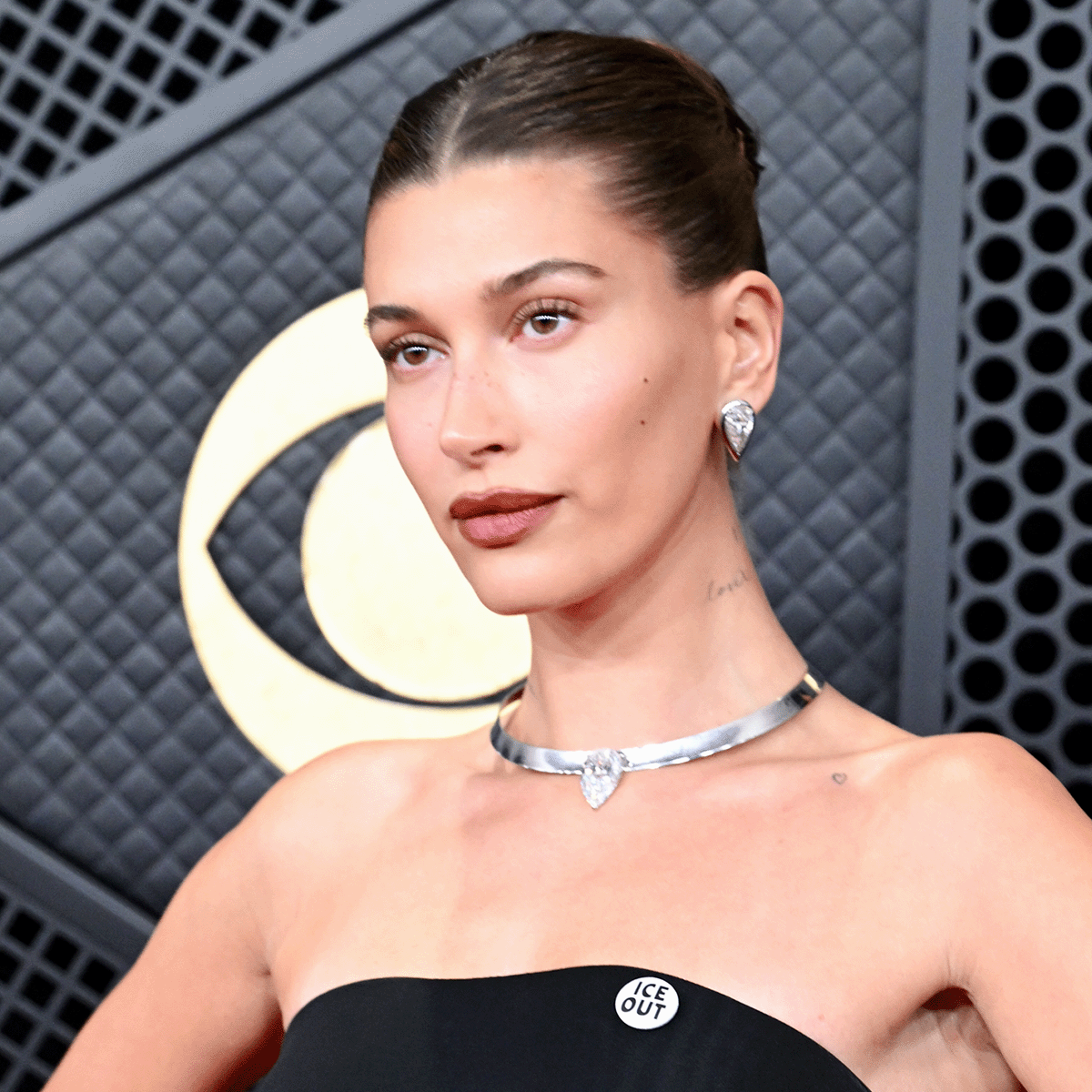 Hailey Bieber 2026 Grammys Getty Images/Gilbert Flores. 