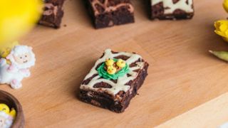 Chocolate and mini egg Easter brownies