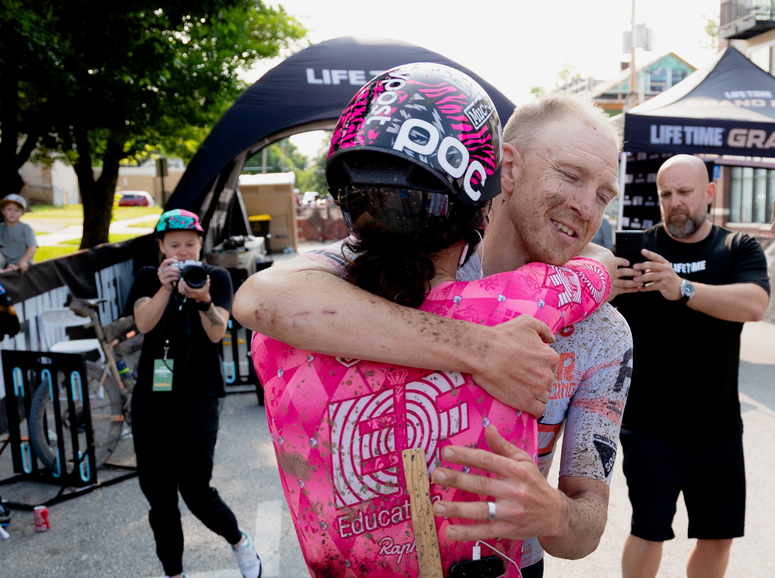 Mutual respect for top two riders in Unbound Gravel XL