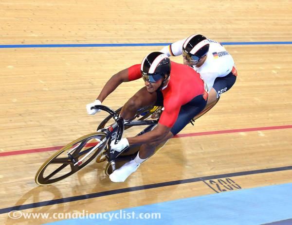 Njisane Phillip took Forstemann by surprise with his speed