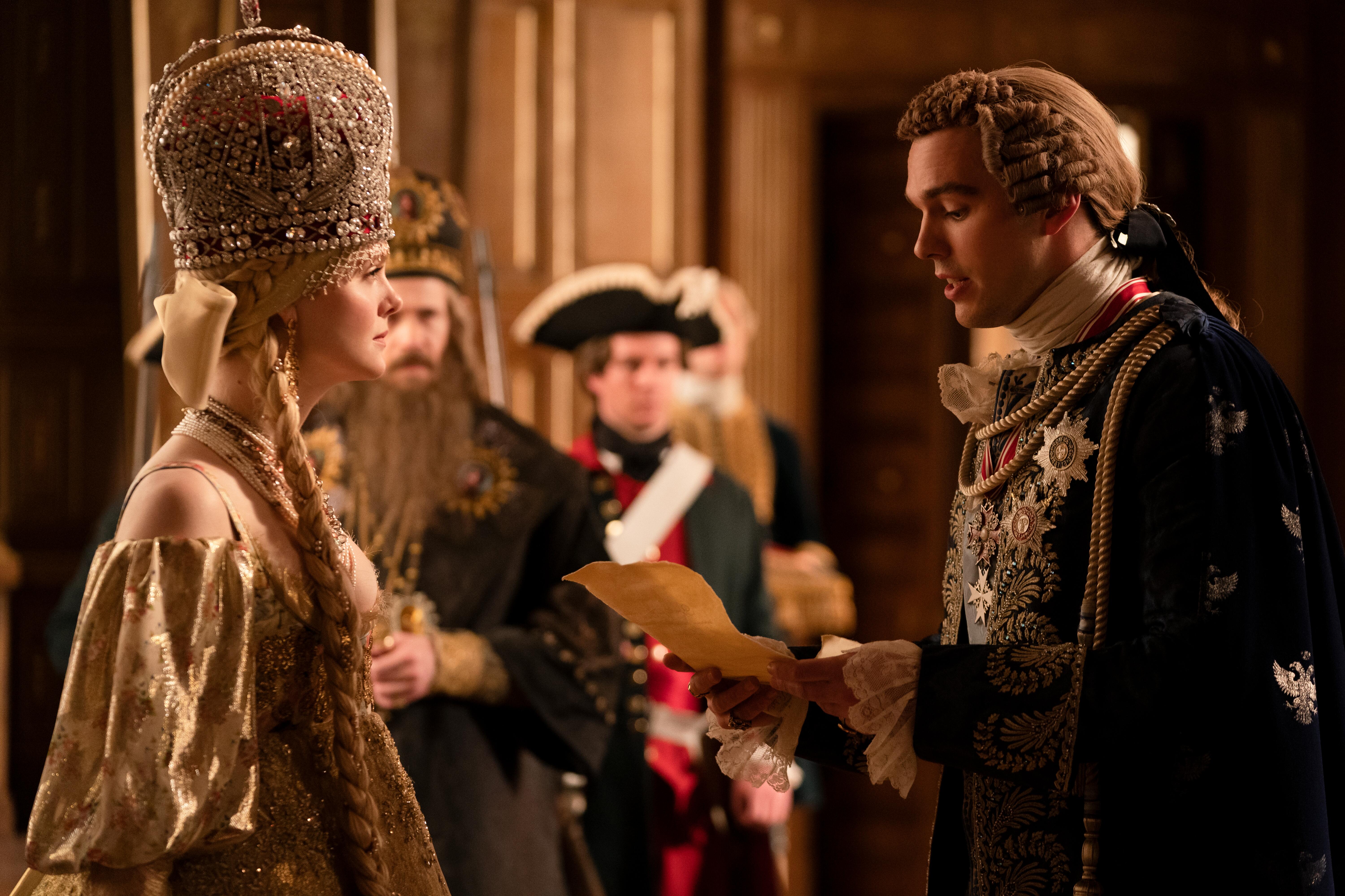 TV tonight – Catherine’s Coronation day finally arrives.