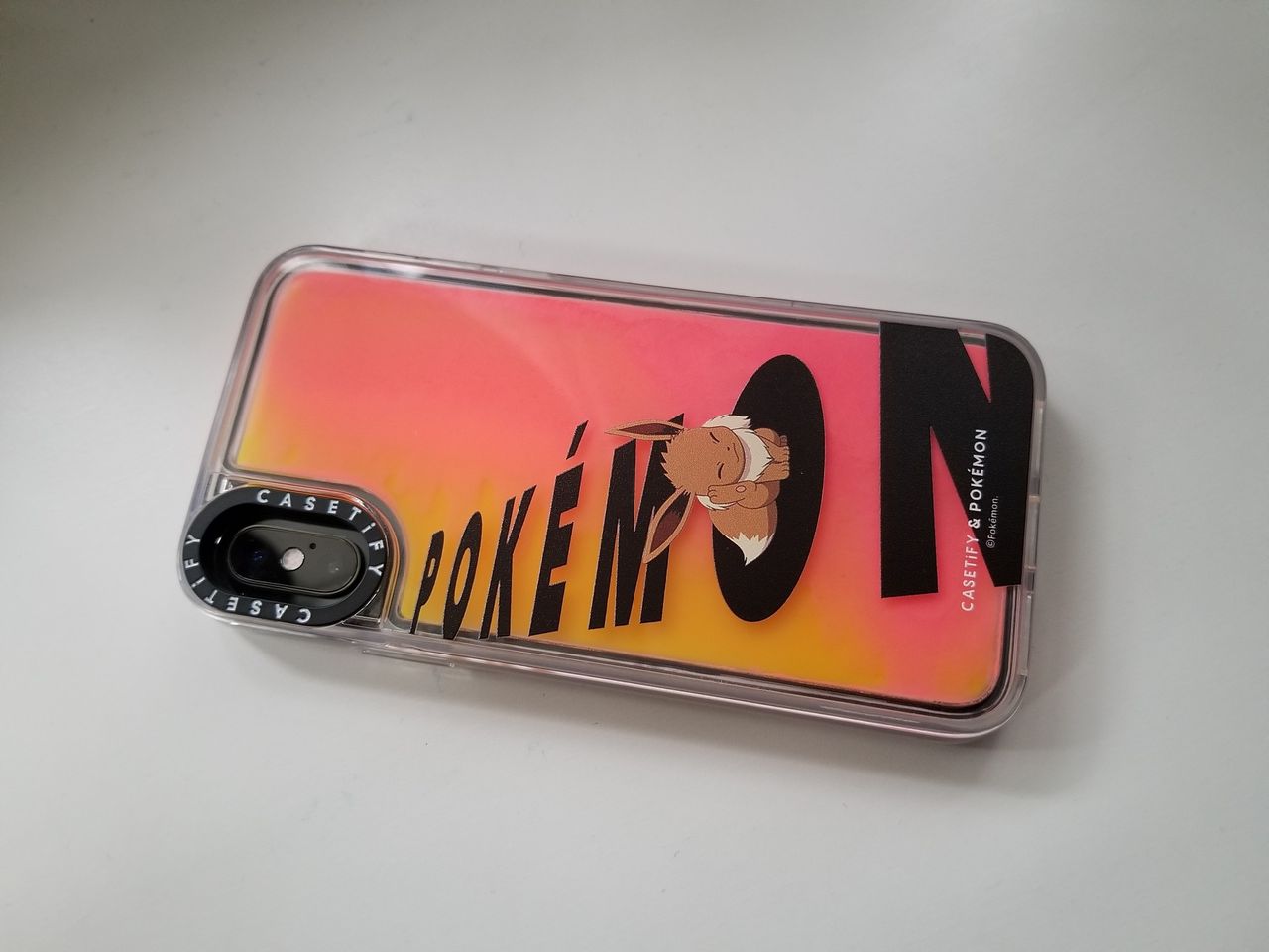 Casetify Pok&eacute;mon Neon Sand back