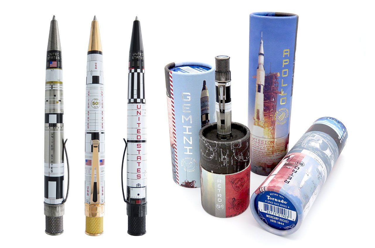 NASA's 'Space Race' Rockets Relaunched as Collectible Retro 51