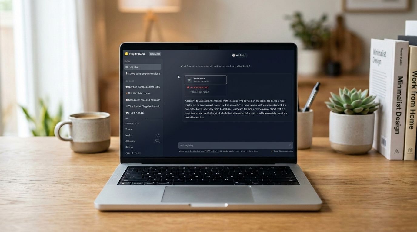 HuggingChat AI मुफ्त चैटबॉट 120 से ज़्यादा मॉडल्स के साथ