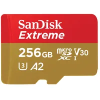 Sandisk Extreme 256GB microSD card: $48.99 $22.99Save $26
