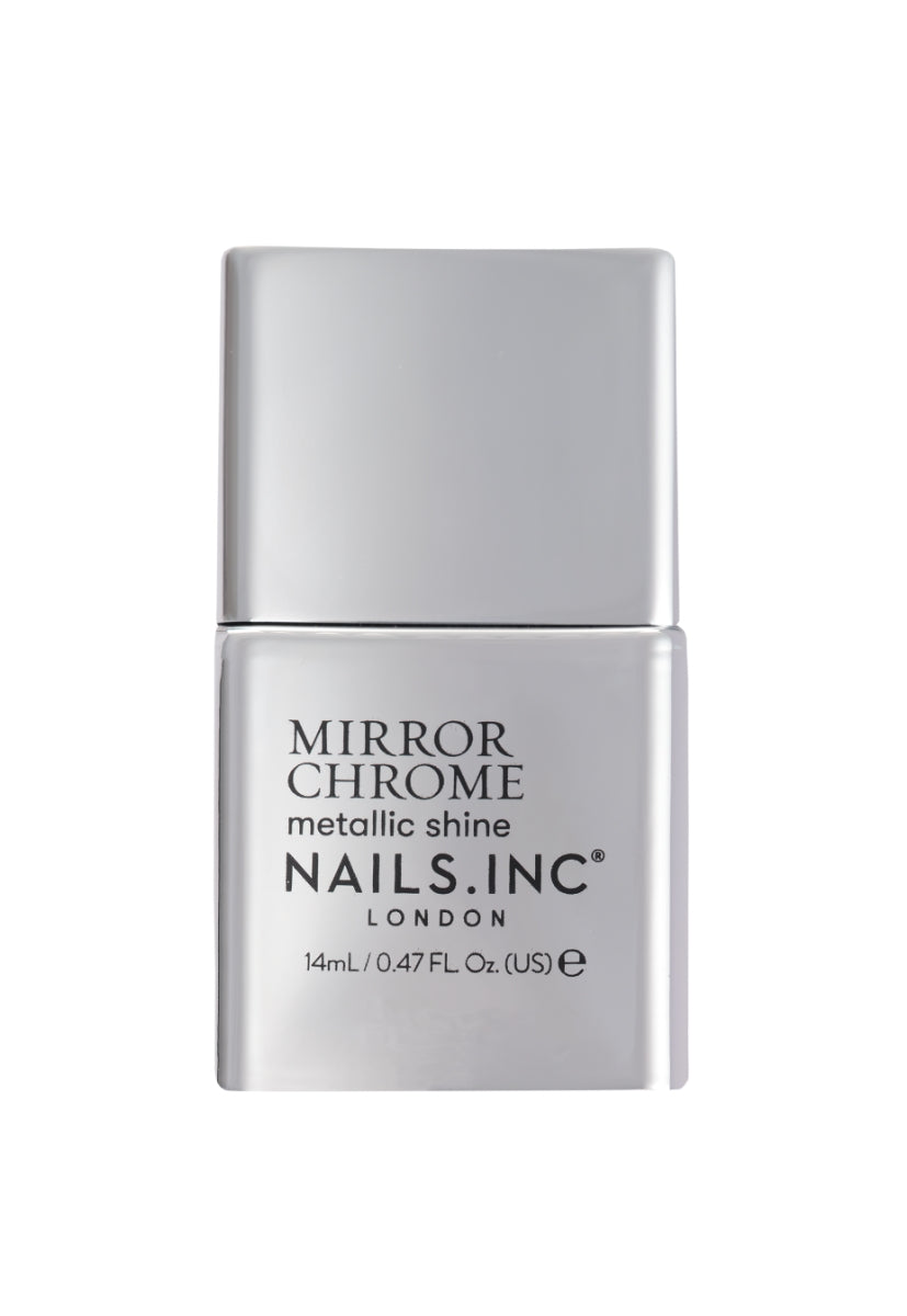 Silver Served Mirror Chrome Nail Polish