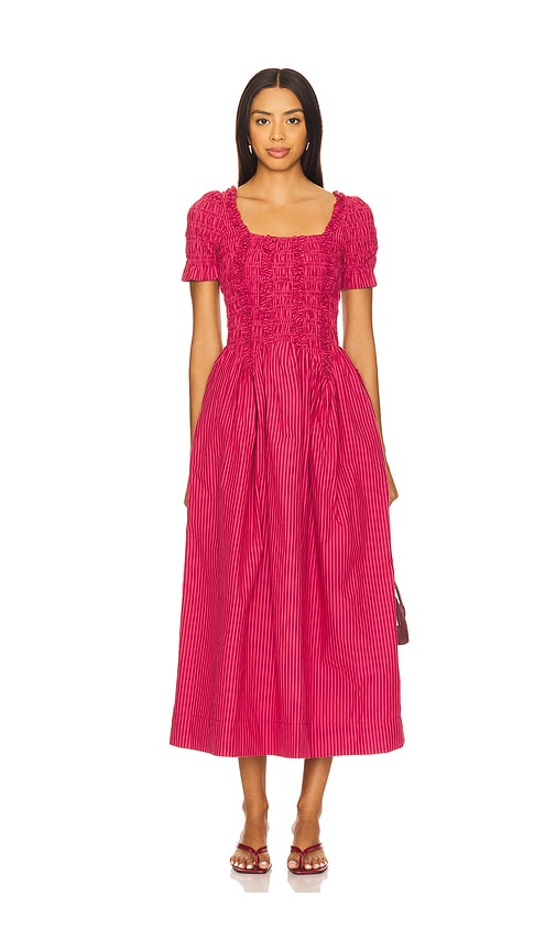 Raphaela Ruffle Midi Dress