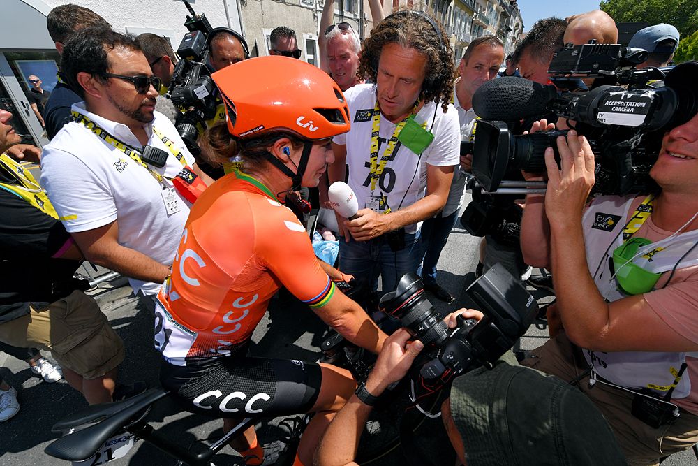 Marianne Vos (CCC-Liv) wins 2019 La Course by Le Tour de France