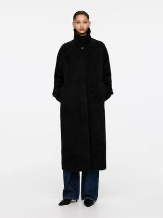 oversized wool coat