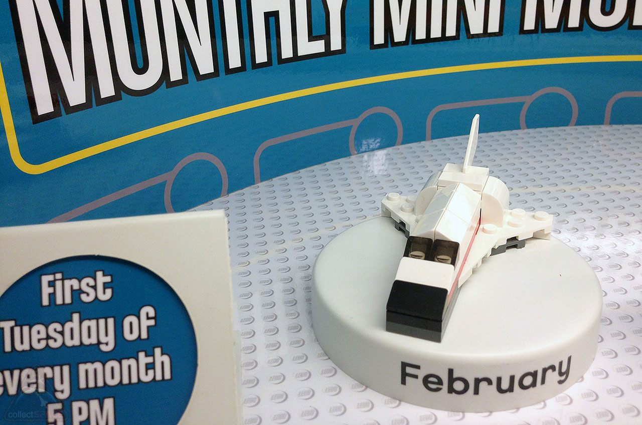 LEGO&#039;s Space Shuttle Mini Model Build