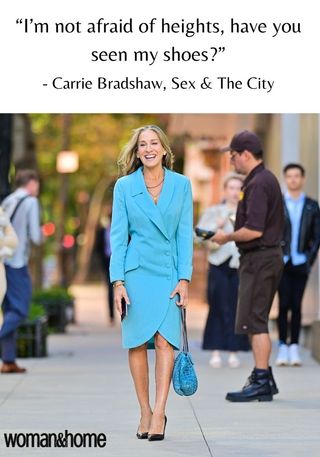 Carrie Bradshaw shoe quotes