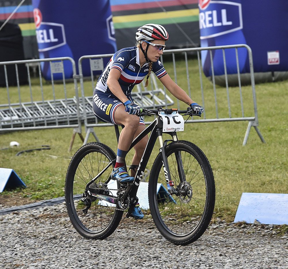 World Champion Pauline Ferrand Prevot was the 3rd French rider