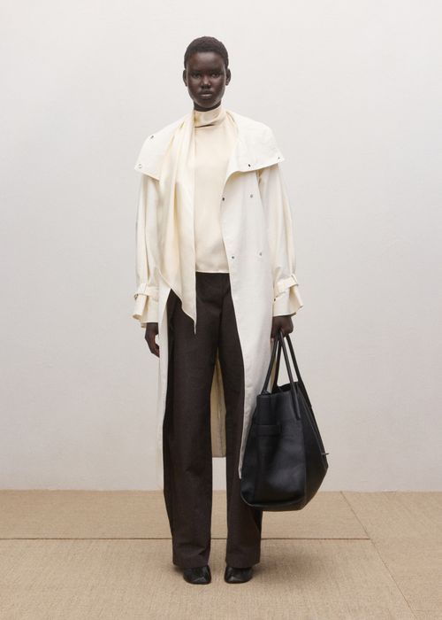 100% Silk Blouse With Foulard Collar