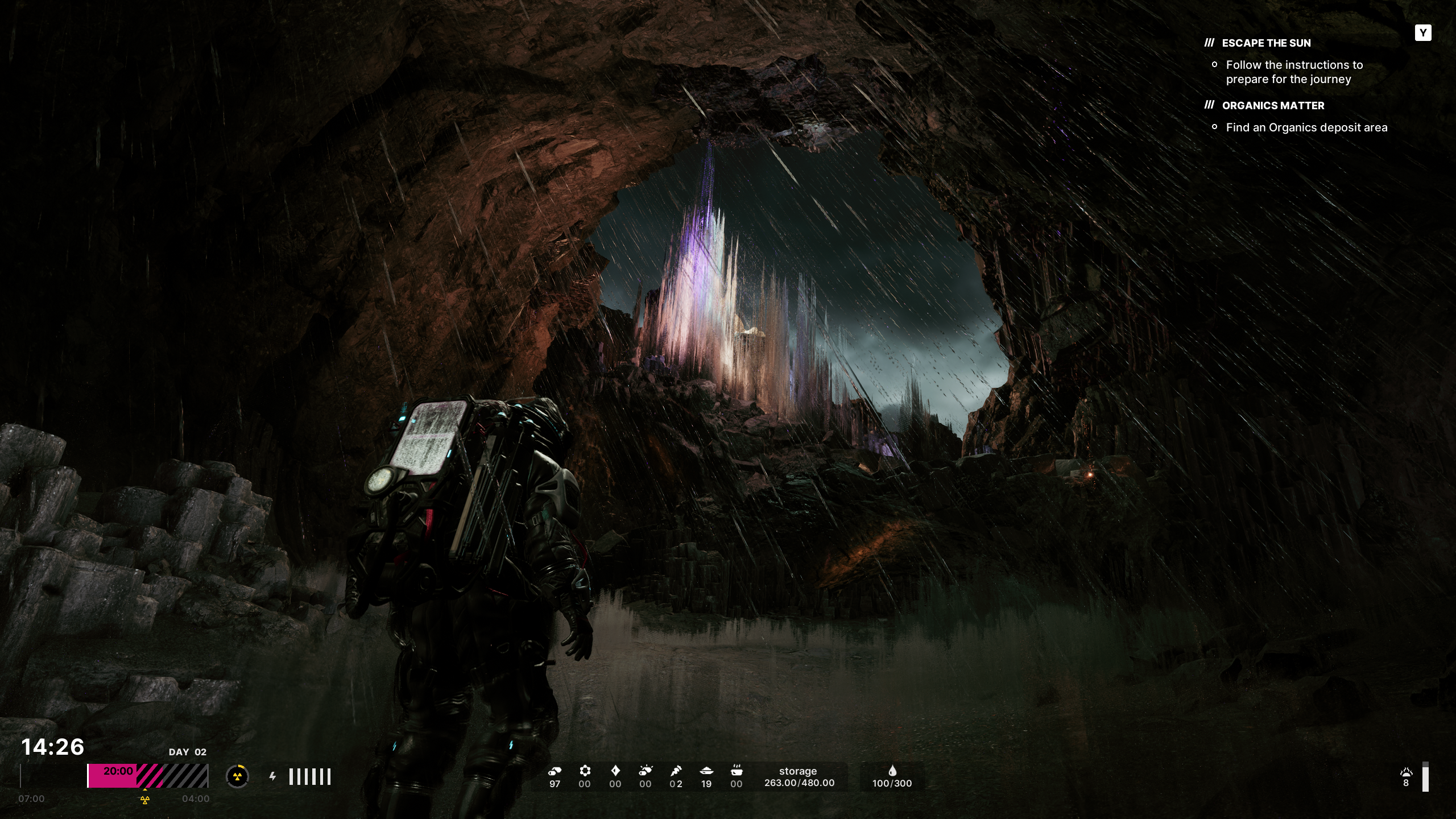 Screenshot from The Alters (2025).